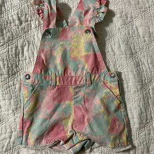 Girls size 18 month overalls